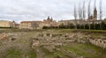 Salamanca area in the back of the Cathedral