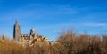 Salamanca Cathedral Panoramic Royalty Free Stock Photo