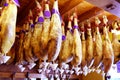 Salamanca jamon iberico iberian ham Spain Royalty Free Stock Photo