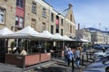 Salamanca Place in Hobart Tasmania Australia