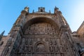 Facade of The Monastery of San Esteban in Salamanca