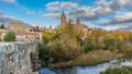 Salamanca, Spain, November 15, 2023. Autumn image of the Salamanca Cathedral. Royalty Free Stock Photo