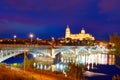 Salamanca sunset in Enrique Estevan bridge