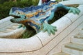 The salamander in Park GÃÂ¼ell has become a symbol of GaudÃÂ­`s work, Barcelona, Catalonia, Spain Royalty Free Stock Photo