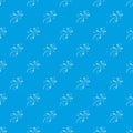 Salamander pattern vector seamless blue