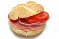 Salami sandwich