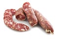 Salami sliced