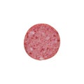 Salami smoked sausage one slice