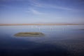 Salar de Atacama Scenery and Flamingos