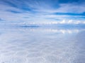 Salar de Uyuni desert, Bolivia Royalty Free Stock Photo