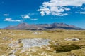 Salar on South America altiplano, Reserva Natural de Salinas y Aguada Blanca