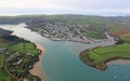 Salcombe on the Kingsbridge estuary, Devon Royalty Free Stock Photo