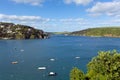 Salcombe south Devon England UK view of the Kingsbridge Estuary popular for sailing and yachting