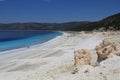 Salda lake & blue waters in Turkey