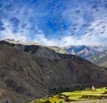 Saldang village in Upper Dolpa, Nepal