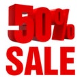 Sale 50% Icon