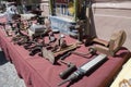 Sale of antiques in the Barrio Antiguo Market of the City