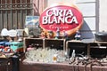 Sale of antiques in the Barrio Antiguo Market of the City