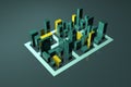 Sale of apartments in multi-storey buildings. Search for an apartment for rent in the city. Real estate purchase advice. 3D