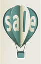 Sale balloon icon