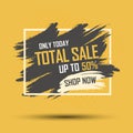 Sale banner bage Royalty Free Stock Photo