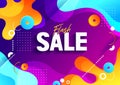 Sale banner 6 Royalty Free Stock Photo