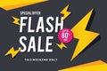 Sale Banner. Flash Sale Banner Template Design