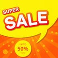 Sale Banner Template Design Royalty Free Stock Photo