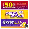 Sale banners design