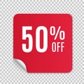 Sale banners, tag, sticker, badge, discount price Royalty Free Stock Photo