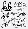 Sale and best seller handwriting calligraphy