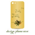 Sale card, botanical vector natural elementsDesign phone case. Phone cases are floral decorated. Vintage decorative elements.