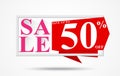 Sale and discounts for banner or poster Royalty Free Stock Photo