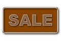 Sale door badge