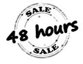 Sale forty eight hours