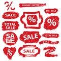 Sale.Grunge Stamps,badges,label,banners set