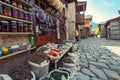 Sale of herbs and oriental sweets