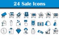 Sale Icon Set Royalty Free Stock Photo