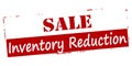 Sale inventory reduction