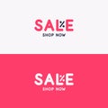 Sale label. Inscription for discount. Vector illustration