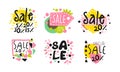 Sale Labels and Badges Design Vector Set Royalty Free Stock Photo