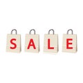 Sale labels Royalty Free Stock Photo