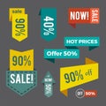 Sale Now Hot Price Offer on Vector Illustration Royalty Free Stock Photo