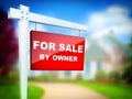 For Sale by Owner Royalty Free Stock Photo