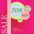 Sale poster