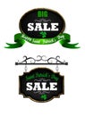 Sale poster for St. Patrick s Day. Vector Royalty Free Stock Photo