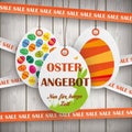 Sale Price Stickers Oster Angebot Wooden Wall