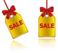 Sale price tags Royalty Free Stock Photo