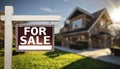 For sale real estate sign