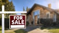 For sale real estate sign